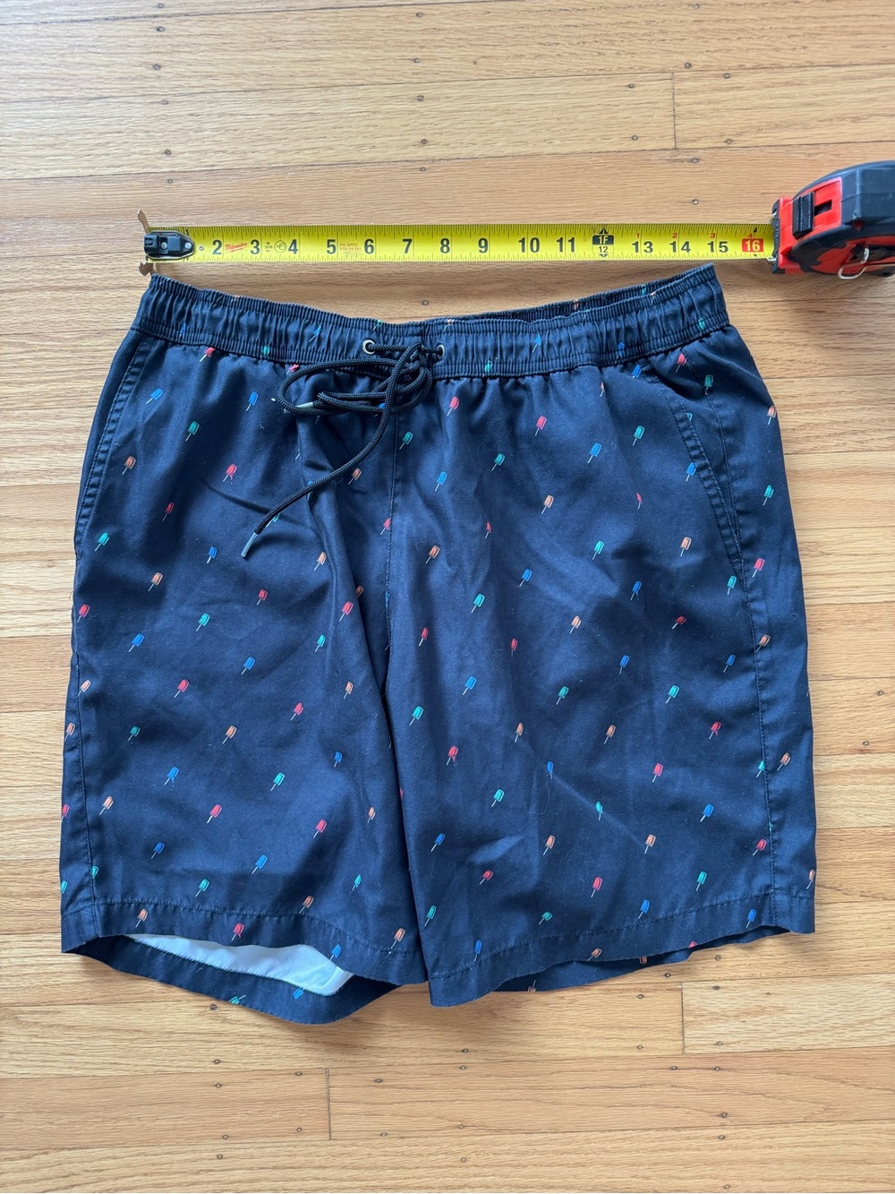 Paul Smith Shorts Popsicle All Over Print Black Men’s Large